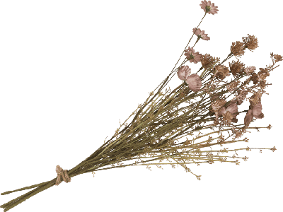 Kunstplant dry flower bouquet
