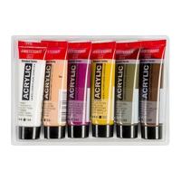Royal Talens Amsterdam Set 6 x 20 ml - Portretkleuren - thumbnail