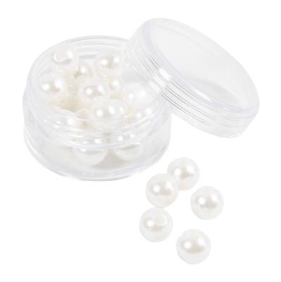 Creativ Company Waskralen, d 8 mm, gatgrootte 2,3 mm, parelmoer, 22 stuk/ 1 doos
