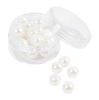 Creativ Company Waskralen, d 8 mm, gatgrootte 2,3 mm, parelmoer, 22 stuk/ 1 doos - thumbnail