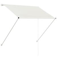VidaXL Luifel uittrekbaar 150x150 cm crème - thumbnail
