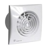 S en P Silent 100 CRZ badkamerventilator met instelbare nalooptimer wit - thumbnail