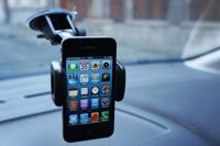 AUTO-T Supporto smartphone / GPS 360 ° con ventosa - thumbnail