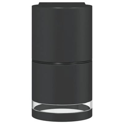 Buitenwandlampen 2 st gegoten aluminium zwart - thumbnail