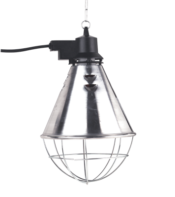 Lampenkap compl. + 5 m snoer + spaarschakelaar