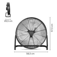 Trotec Vloerventilator TVM 20 D zwart | 120 Watt - TRO006041 - thumbnail