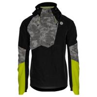 Tech Regenjas Commuter Heren Hi-vis & Reflection Black - thumbnail
