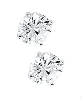 TFT Oorknoppen Zirkonia Zilver Glanzend - thumbnail