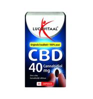 Lucovitaal CBD Cannabidiol 40mg Capsules - thumbnail