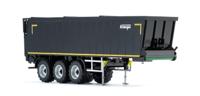 Wiking 0776 59 Schaal 1 Aanhanger Krampe rollenbandwagen SB II 30/1070, zwart - thumbnail