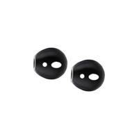 Xccess Silicone Earbuds for Apple Earpod/Airpod Black - thumbnail