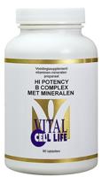 Vitall Cell Life Hi Potency B Complex met Mineralen Tabletten - thumbnail