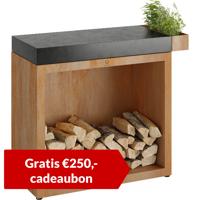 OFYR Butcher Block Storage 90 Corten - Ceramic Dark Grey - thumbnail