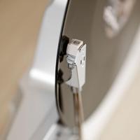 Volautomatische verticale platenspeler met ingebouwde luidsprekers en Bluetooth® Silver - thumbnail