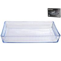 Glazen ovenschaal-serveerschaal rechthoekig 32 x 22 cm - Ovenschotel oven serveerschaal van glas - thumbnail