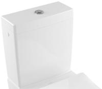Villeroy & Boch Subway 2.0 duoblokreservoir + binnenwerk met dualflush spaarknop met zij /achteraansluiting wit 57061101 - thumbnail