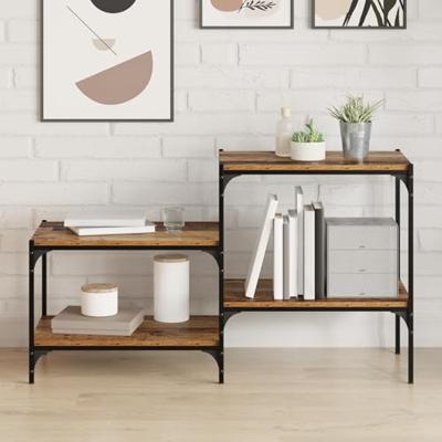 Boekenplank Bord 4 pcs Bruin 100 x 40 x 1.5cm Spaanplaat