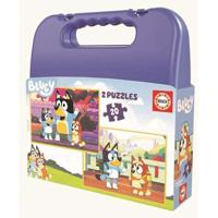 Set van 2 Puzzels Bluey Briefcase 20 Onderdelen - thumbnail
