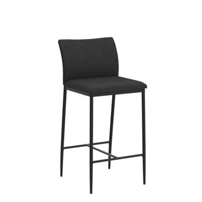 Bendt Barstoel 'Nuna' Stof, kleur Grijs (zithoogte 67cm)