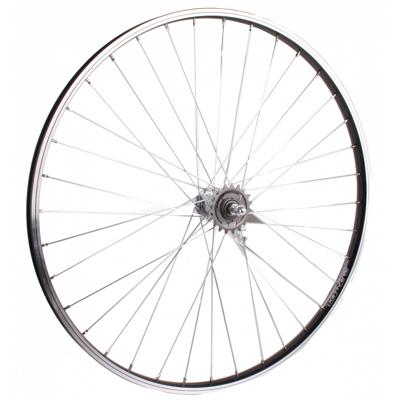 Achterwiel 28-15/8-13/8 622 RN Shim. alu velg Paralex zw.