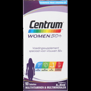 Centrum Women 50+ Multivitaminen Tabletten 90st