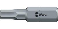 Wera 840/1 Z Zeskant Bits, Hex-Plus, 2.5 mm x 25 mm - 1 stuk(s) - 05056310001 - thumbnail