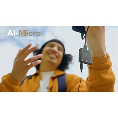 RØDE AI-Micro Dual-channel audio interface voor smartphone en PC