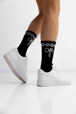 Off The Pitch Racer Sokken Zwart - Maat 39/42 - Kleur: Zwart | Soccerfanshop