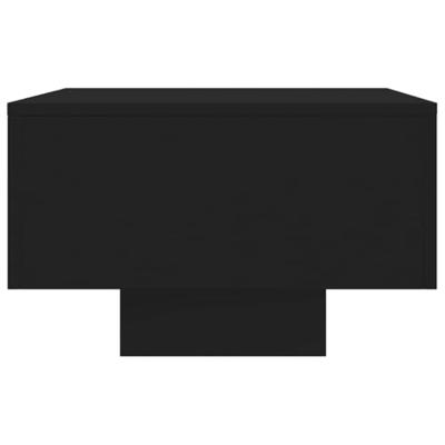 Salontafel 100x49,5x31 cm bewerkt hout zwart Salontafel 100x49,5x31 cm bewerkt hout zwart