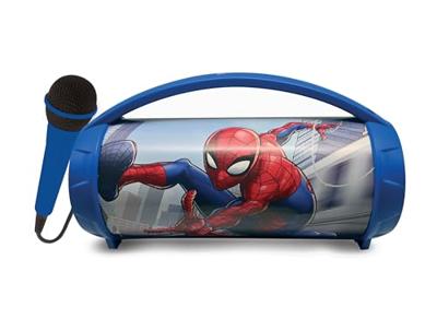 Bluetooth Luidspreker met Karaokemicrofoon Lexibook Spider-Man