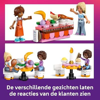 LEGO Friends restaurant en kookschool 42655
