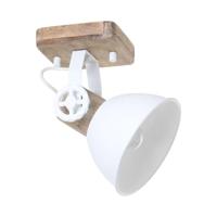 Mexlite Spot gearwood 7968w wit - thumbnail