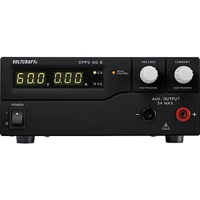VOLTCRAFT DPPS-60-8 Labvoeding, regelbaar 1 - 60 V/DC 0 - 8 A 480 W USB Programmeerbaar Aantal uitgangen: 1 x VOLTCRAFT DPPS-60-8 Labvoeding, regelbaar 1 - 60 V/DC 0 - 8 A 480 W USB Programmeerbaar Aantal uitgangen: 1 x