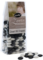 Kindly Zwart Wit Dragees - thumbnail