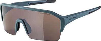 Olympic Sportswear Alpina sport sportbril ram hr q-lite zilv. spiegellens blauw