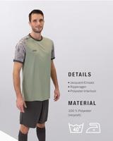 JAKO 4224 Shirt Iconic Km - Mintgroen/Zachtgrijs/Antra Light - M - thumbnail