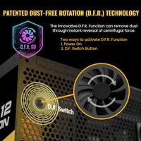 Enermax Revolution D.F.12 power supply unit 850W Zwart - thumbnail