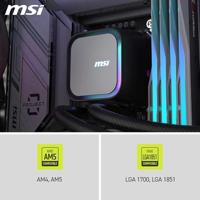 MSI MAG Coreliquid A13 360 Moederbord, Processor Alles-in-één vloeistofkoeler 12 cm Zwart 1 stuk(s) - thumbnail