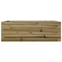 VidaXL Plantenbak 70x40x23 cm geïmpregneerd grenenhout - thumbnail