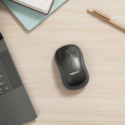 Logitech M185 muis Ambidextrous RF Draadloos Optisch 1000 DPI