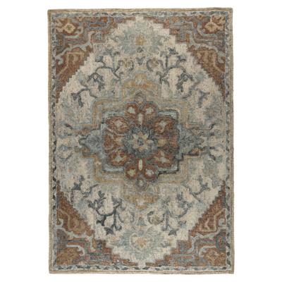 Dutchbone Vloerkleed 'Amori' 200 x 300cm, kleur Blauw