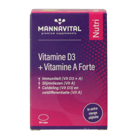 Vitamine D3 + vitamine A forte 90 Capsules - thumbnail