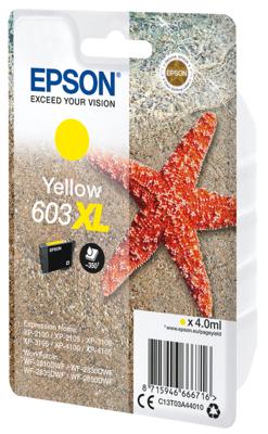Huismerk Epson 603XL Inktcartridges Multipack (zwart + 3 kleuren)