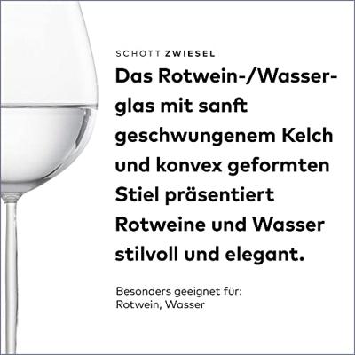 Schott Zwiesel rode wijnglas Diva - set van 6 Schott Zwiesel rode wijnglas Diva - set van 6