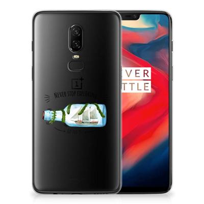 OnePlus 6 Telefoonhoesje met Naam Boho Bottle OnePlus 6 Telefoonhoesje met Naam Boho Bottle