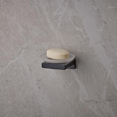 Hansgrohe Zeepschaal AddStoris Mat Zwart - thumbnail