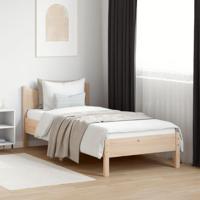 Bedframe massief grenenhout 75x190 cm - thumbnail
