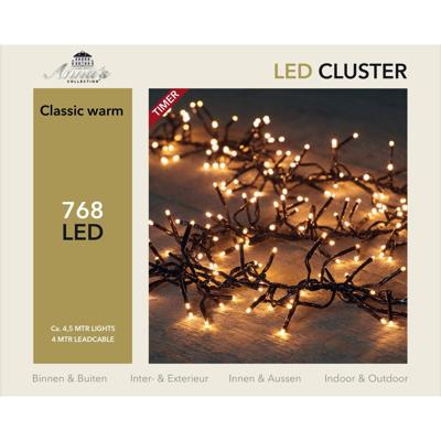 Clusterverlichting 768 lampjes 4,5 meter LED Anna's Collection - Annas collection Clusterverlichting 768 lampjes 4,5 meter LED Anna's Collection - Annas collection