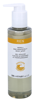 REN Neroli And Grapefruit Body Wash 200 ml Douche & bad