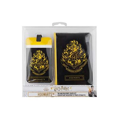 Harry Potter Passport Case & Luggage Tag Set Hogwarts